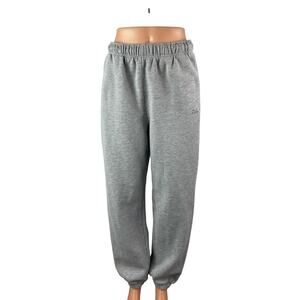 Alo Yoga Women's Gray High Rise Workout Running Athletic Jogger Sweat pants M
